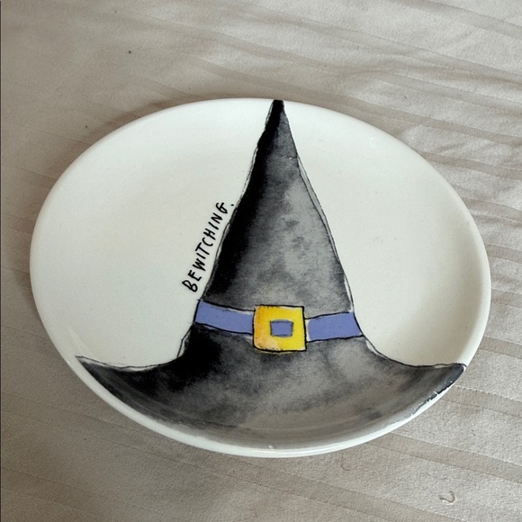 Rae Dunn Artisan Collection Ceramic Plate Set of 4 - Picture 6 of 7